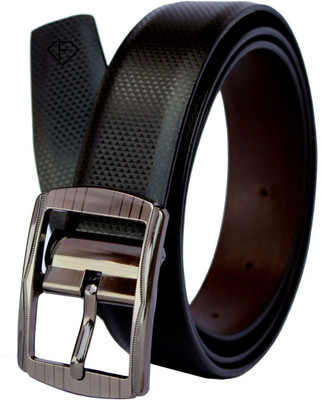 

Fashius Men Black Artificial Leather Belt, Black-01