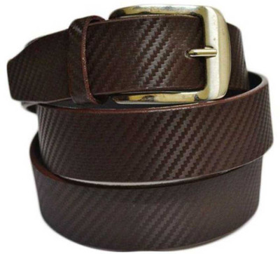 

LAER Men Brown Synthetic Belt