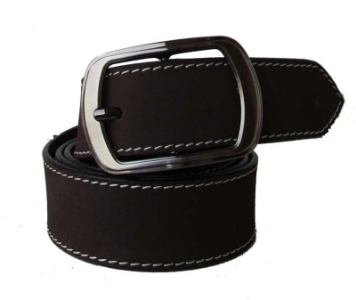 

Klaska Men Casual Brown Genuine Leather Belt