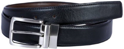 

madley Men Black Artificial Leather Belt