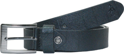 

Sondagar Arts Men Formal Black Genuine Leather Belt