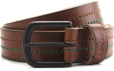

Levi's Men Tan Genuine Leather Belt