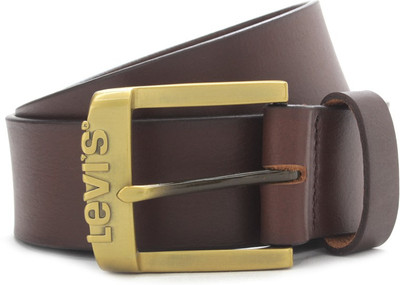 

Levi's Men Brown Genuine Leather Belt