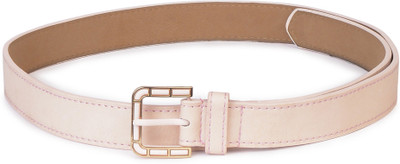 

Buckle Up Women Pink Artificial Leather Belt
