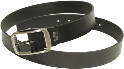 Alarafaat Men Formal Black Genuine Leather Belt