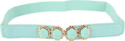

Sri Girls Party Green Synthetic Belt