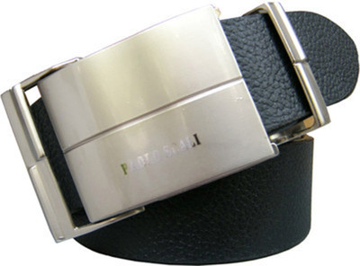 

DARITO Men Formal Black Genuine Leather Belt