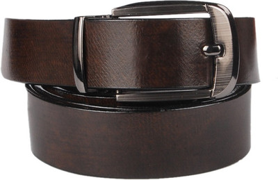 

Lenin Men Evening Brown Genuine Leather Belt