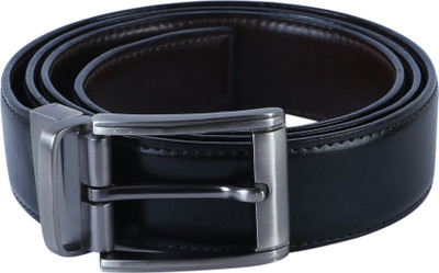 

TIE & CUFFS Men Formal, Party, Casual Black, Brown Artificial Leather Reversible Belt