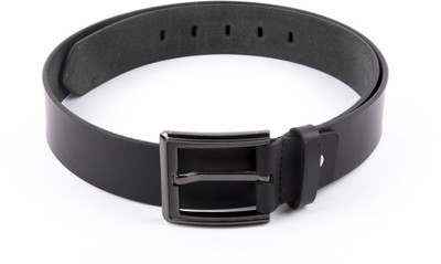 

Pacific Gold Men Casual Black Genuine Leather Belt