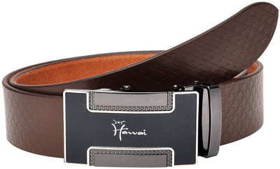 

Hawai Men Casual, Formal Brown Genuine Leather Belt
