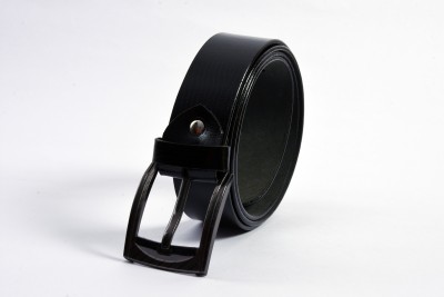 

Mtuggar Men Evening Black Genuine Leather Belt