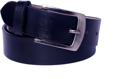 

OODI Men Black Artificial Leather Belt