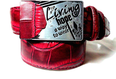 

Tenor Men Maroon Artificial Leather Belt
