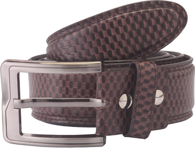 

Adamis Men Formal Brown Genuine Leather Belt