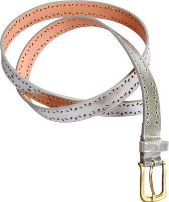 

Jewelz Girls Casual Silver Texas Leatherite Belt