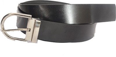 

Aam Shopping Men Casual Black Genuine Leather Belt