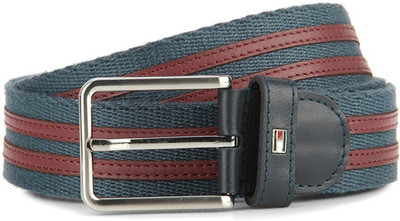 

Tommy Hilfiger Men Blue, Maroon Belt, Navy+burgandy
