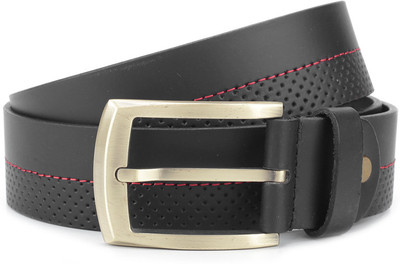 

Van Heusen Men Black Metal Belt