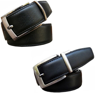 

Winsome Deal Men Formal, Casual Black Artificial Leather Belt