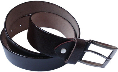 

SMT Men Formal Brown Genuine Leather Belt