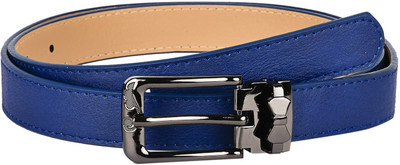 

Buckle Up Women Formal Blue Artificial Leather Belt