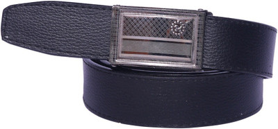 

OODI Men Black Artificial Leather Belt