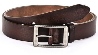 

Buckle Up Men Formal Brown Genuine Leather Belt