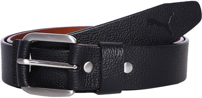 

Puma Men Black Genuine Leather Belt