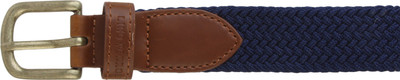 Lino Perros Men Casual Blue Artificial Leather Belt, B003