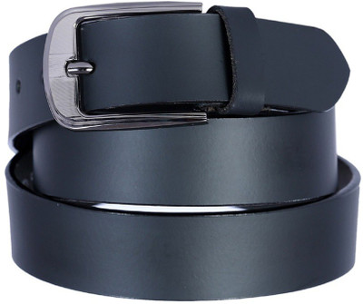 

OODI Men Black Genuine Leather Belt