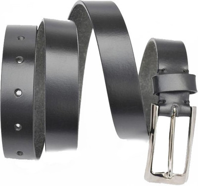 

Crapgoos Men Casual Black Genuine Leather Belt