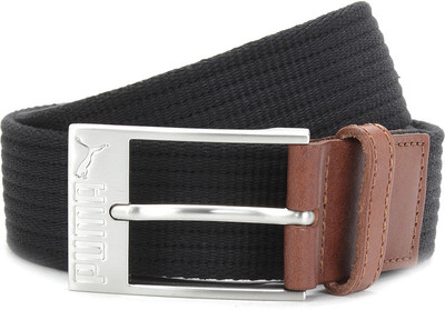 

Puma Women Black, Tan Metal Belt, Black and tan