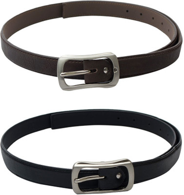 

Skyways Women Casual Black, Brown Artificial Leather Belt