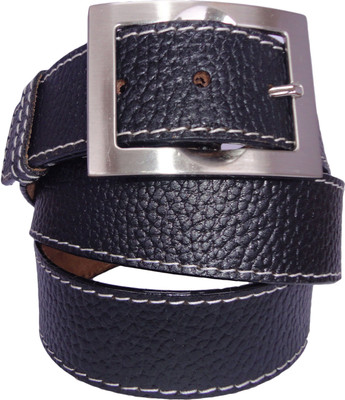 

Revo Men Casual Black Genuine Leather Belt