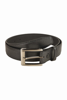

Pacific Gold Men Formal Black Artificial Leather Belt