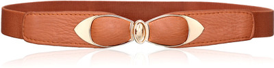 

Calvino Girls Casual, Evening/Party Brown Artificial Leather Belt