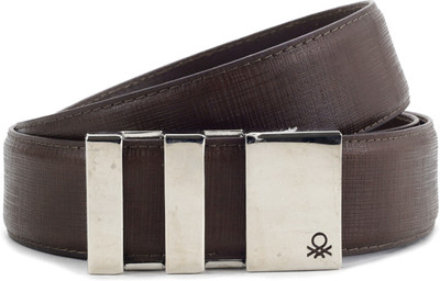 

United Colors of Benetton. Men Brown Metal Belt, 945