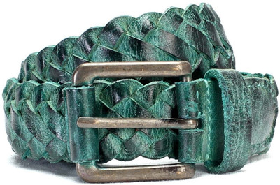 

Brune Girls Evening, Party Green Genuine Leather Belt, Green-03