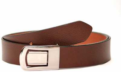

Tops Men Formal Brown Genuine Leather Belt