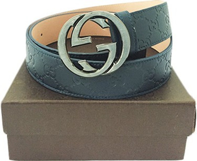 

Zaira Diamond Men Blue Genuine Leather Belt