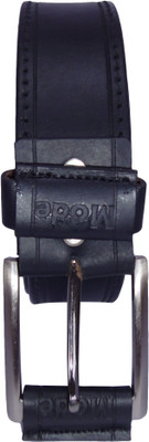 

Revo Men Casual Black Genuine Leather Belt