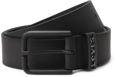 

Levi's Men Black Metal Belt