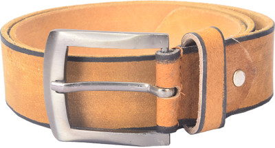 

Hidelink Men Formal Brown Genuine Leather Belt