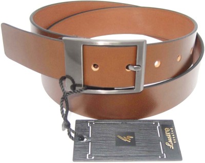 

Lustre International Men Formal Brown Genuine Leather Belt