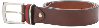 

Louis Philippe Men Casual Tan Genuine Leather Belt