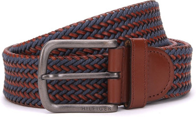

Tommy Hilfiger Men Blue, Maroon Belt, Navy+brown