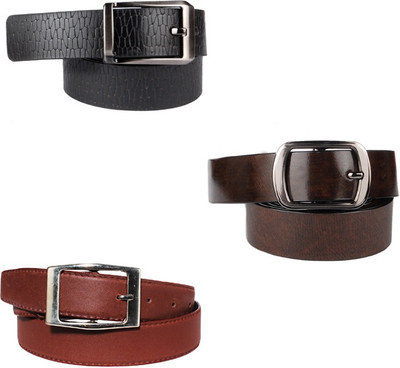 

Lenin Men Evening Brown Genuine Leather Belt