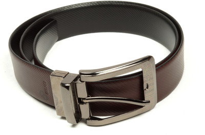

Flyer Men Casual, Party, Formal, Evening Black, Brown Artificial Leather Reversible Belt