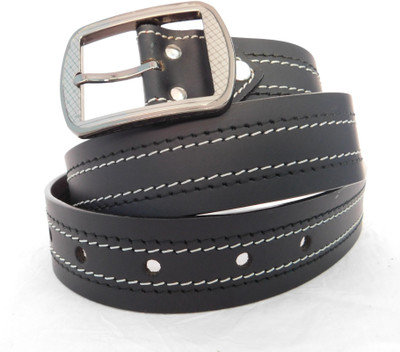 

Finch Feather Men Formal, Casual Black Genuine Leather Belt